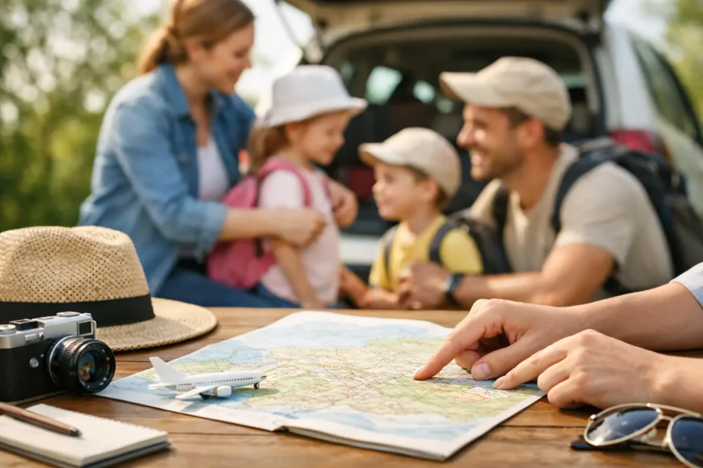 איך לתכנן טיול עם ילדים קטנים נכון