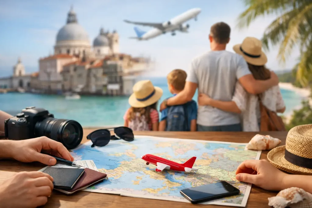 איך לתכנן חופשה משפחתית בחו"ל נכון