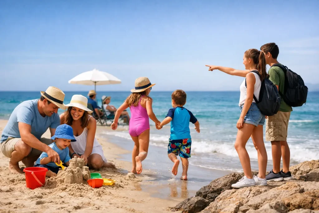 חופשה משפחתית לפי גיל הילדים - כך מתכננים נכון